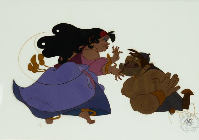 Animation Cel From "The Black Cauldron"