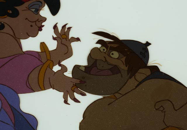 Animation Cel From "The Black Cauldron"