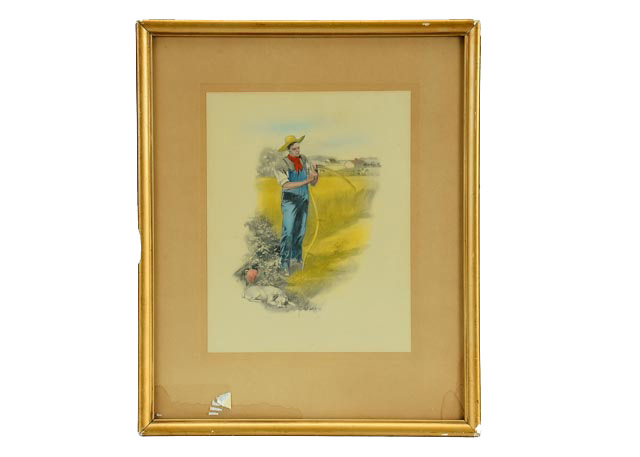 Hand-Colored Gelatin, Circa 1907