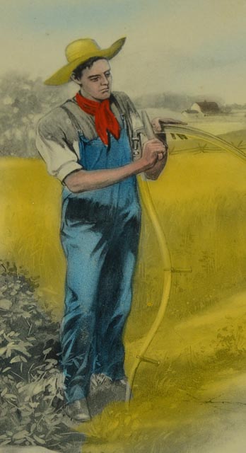 Hand-Colored Gelatin, Circa 1907