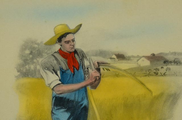 Hand-Colored Gelatin, Circa 1907
