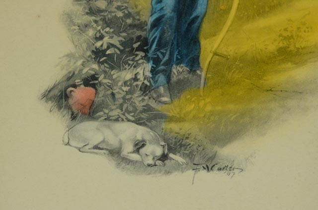 Hand-Colored Gelatin, Circa 1907