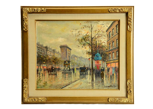 Oil Painting After Antoine Blanchard