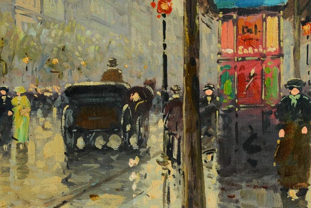 Oil Painting After Antoine Blanchard