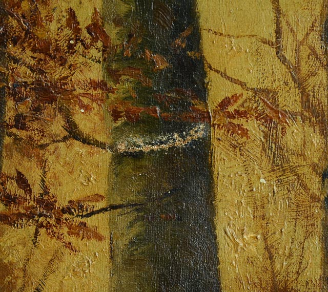 Original Autumnal Landscape Oil Painting