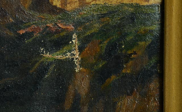 Original Autumnal Landscape Oil Painting