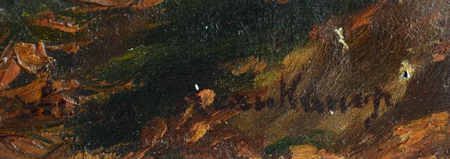 Original Autumnal Landscape Oil Painting