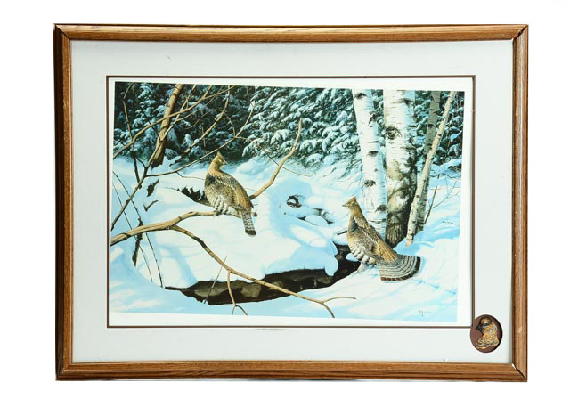 Signed Offset Lithograph Print by David Maass