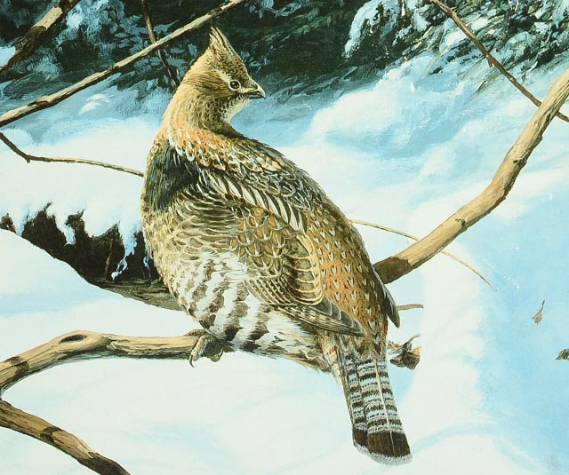 Signed Offset Lithograph Print by David Maass