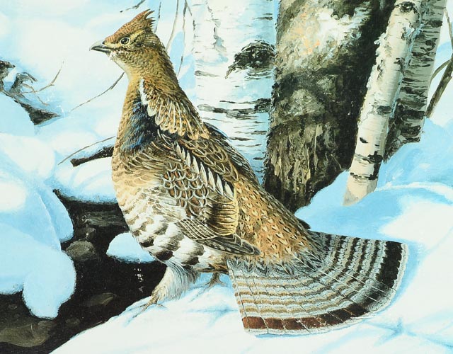 Signed Offset Lithograph Print by David Maass