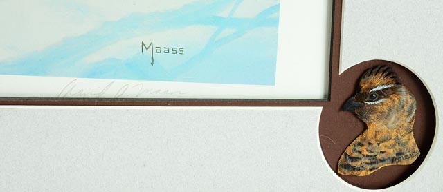 Signed Offset Lithograph Print by David Maass