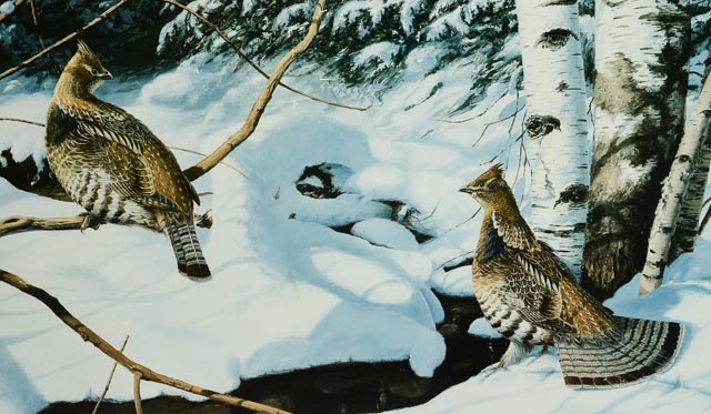 Signed Offset Lithograph Print by David Maass