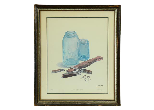 Framed Offset Lithograph