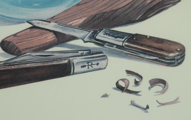 Framed Offset Lithograph