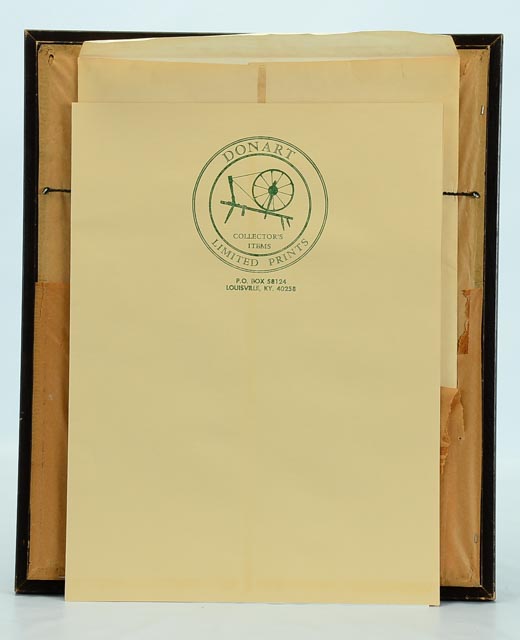 Framed Offset Lithograph