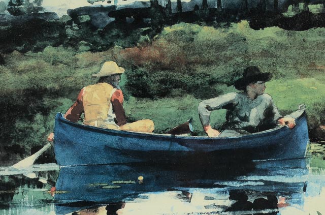 Offset Lithograph After Winslow Homer