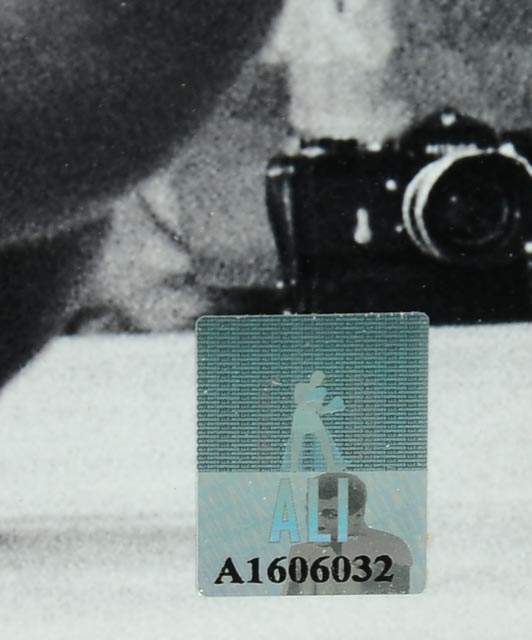 Ali Over Liston Framed Photograph