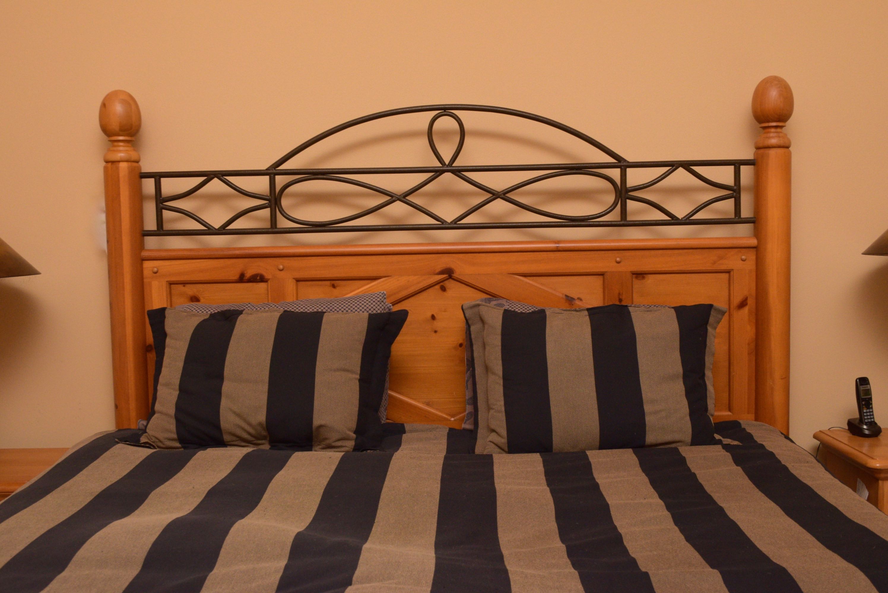 Alexander Julian Home Colours King Bed and Custom Bedding