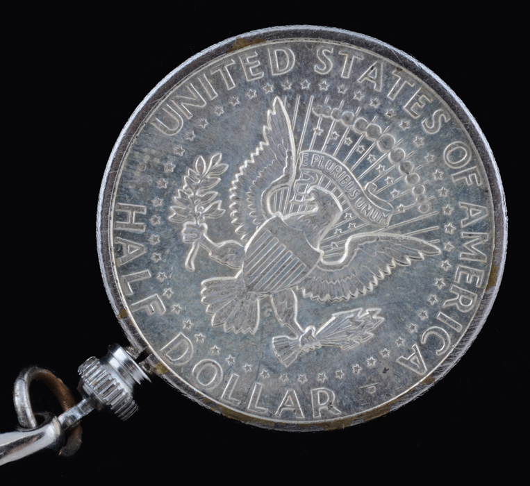 1964 JFK Silver Half Dollar Key Chain