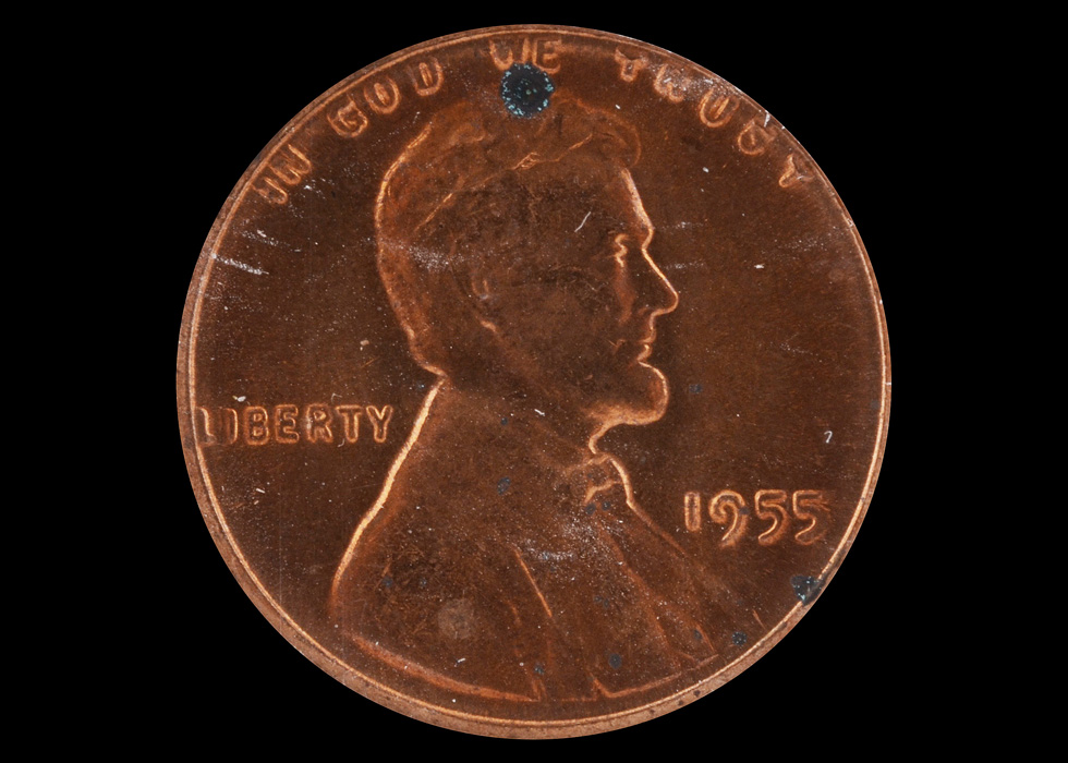 Graded 1955 P Lincoln Cent