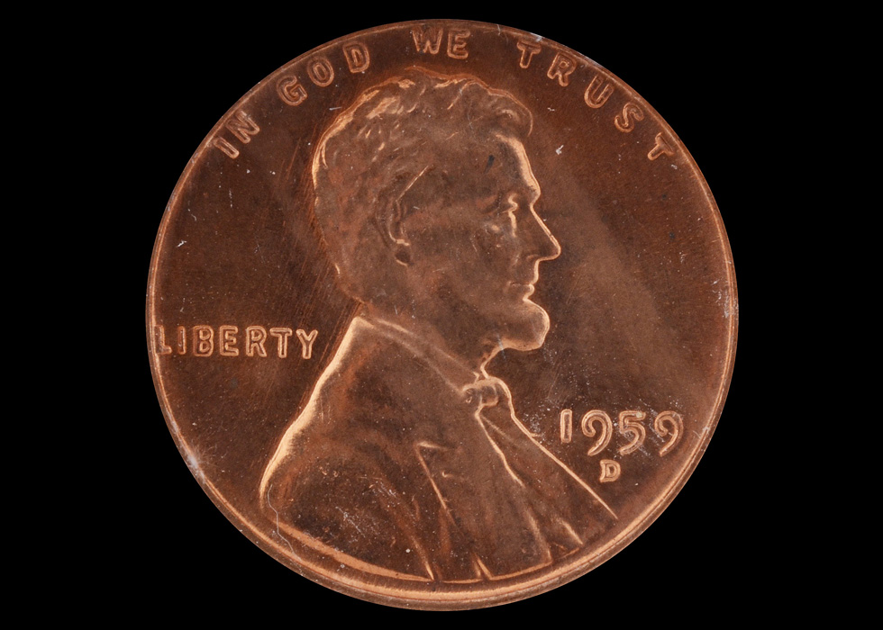 Graded 1959 D Lincoln Cent