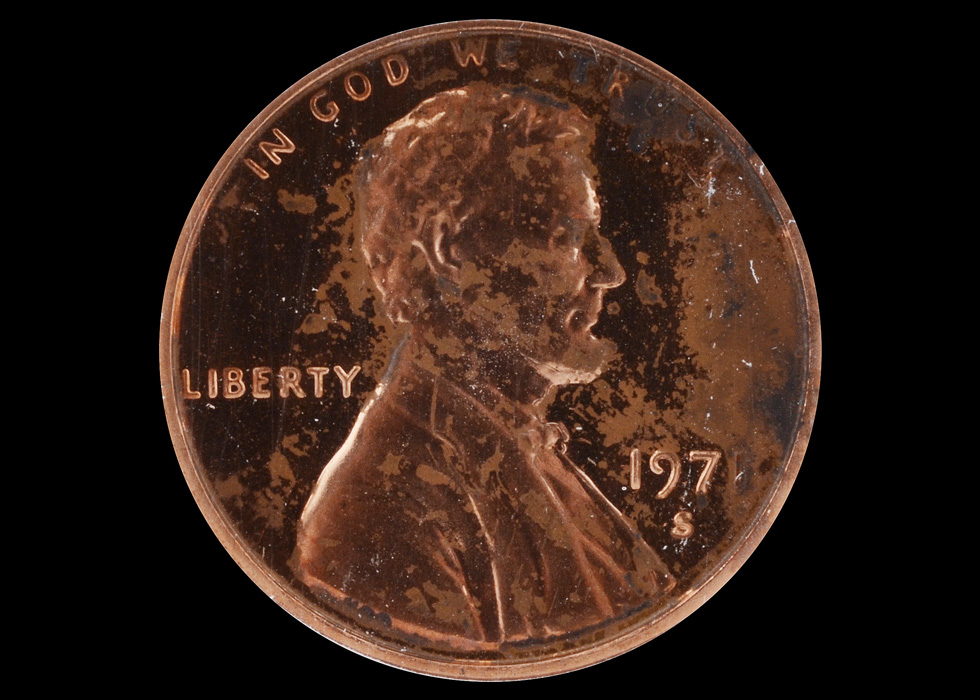 Graded 1971 S Lincoln Cent