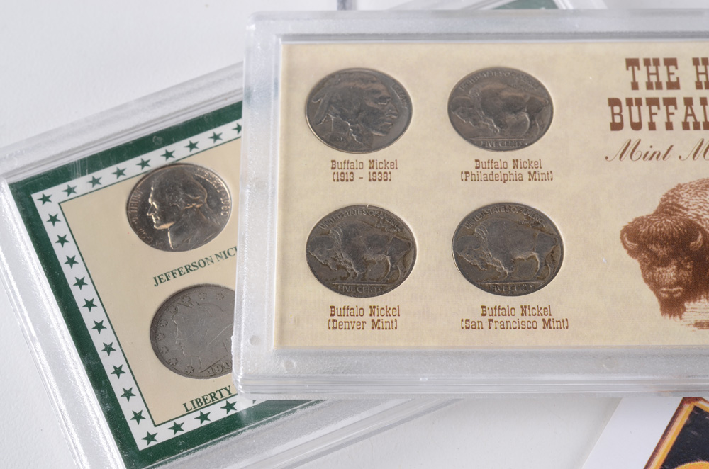 Group of (16) Different American Nickels