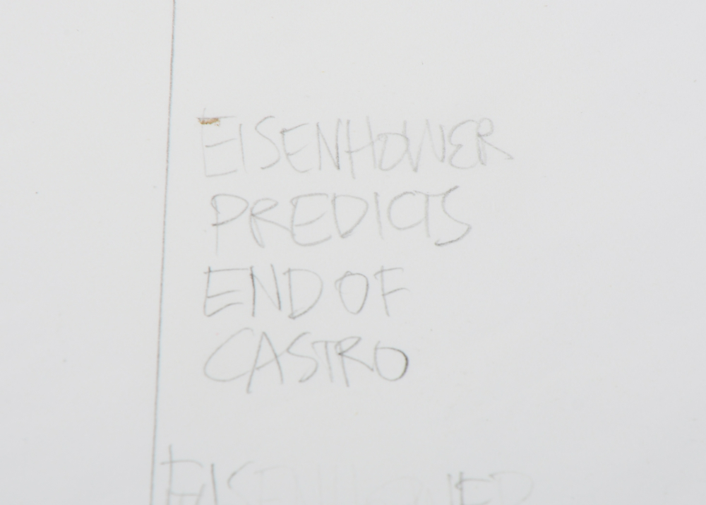 Original Jim Borgman Political Cartoon Ink Drawing