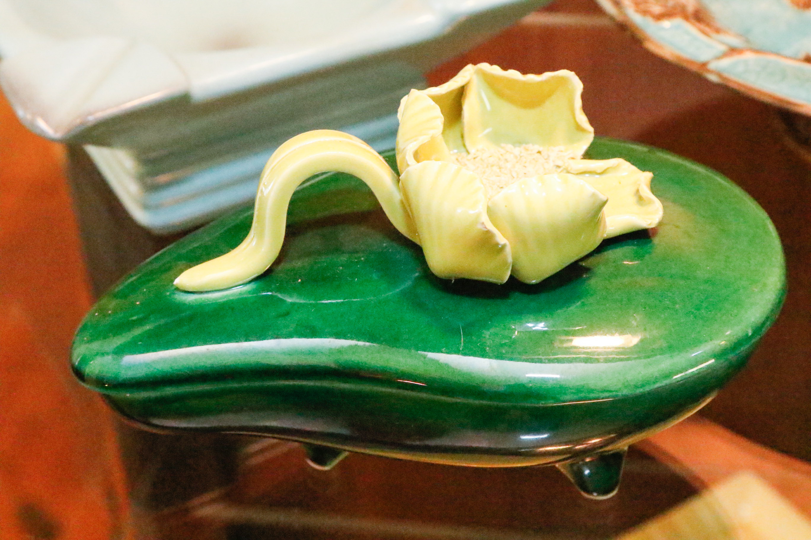 Collection of Vintage Ash Receivers and Lighters