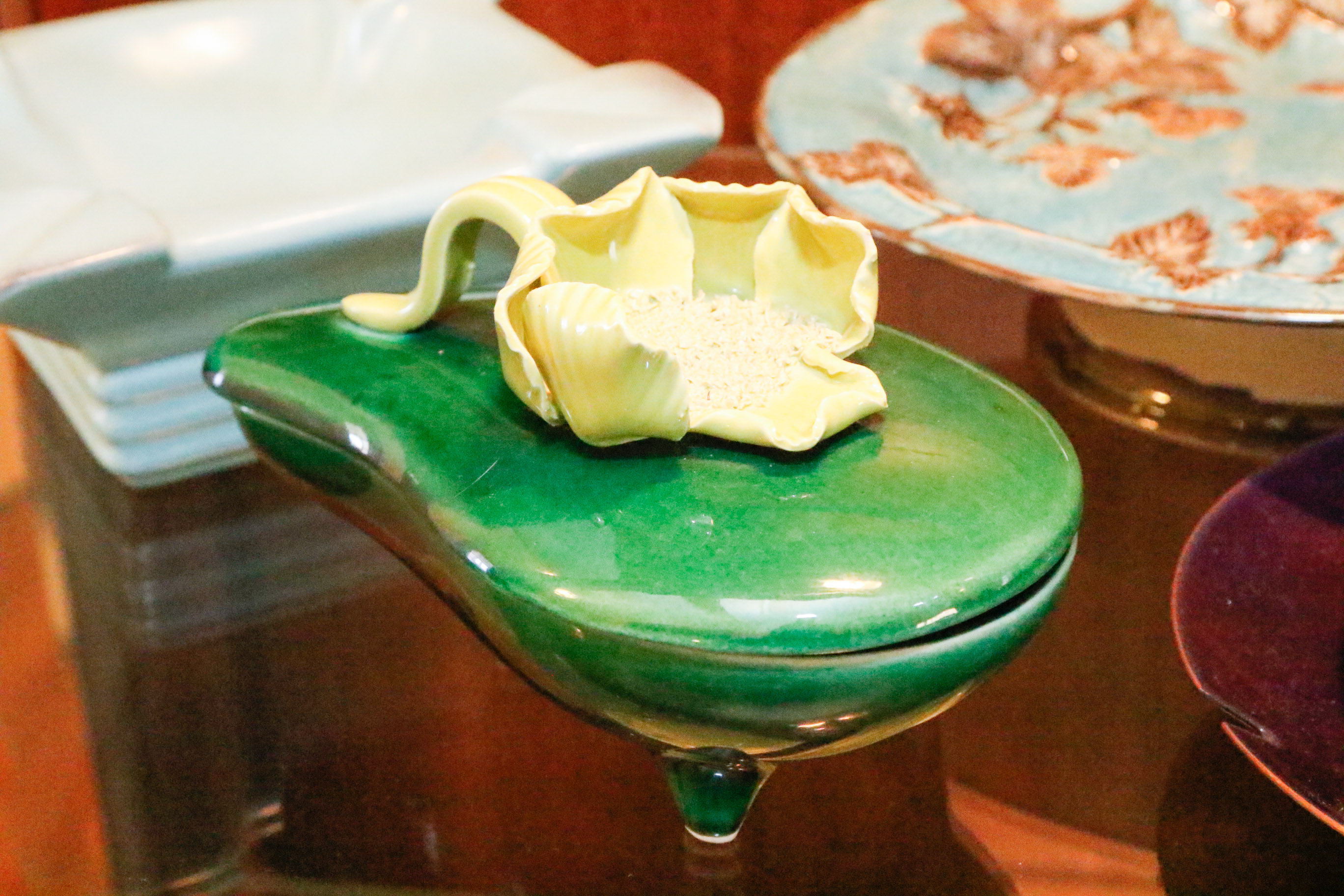 Collection of Vintage Ash Receivers and Lighters