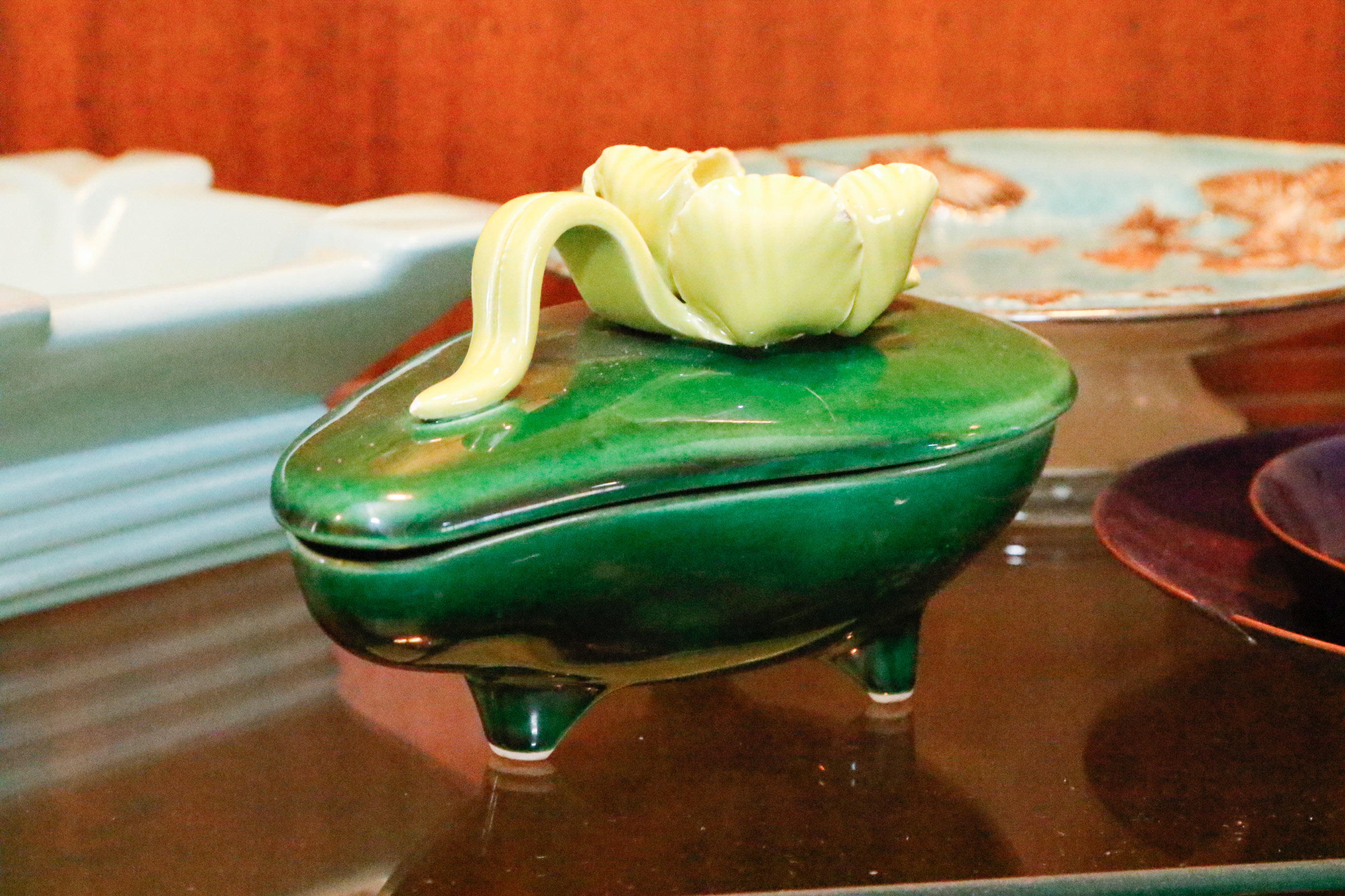 Collection of Vintage Ash Receivers and Lighters