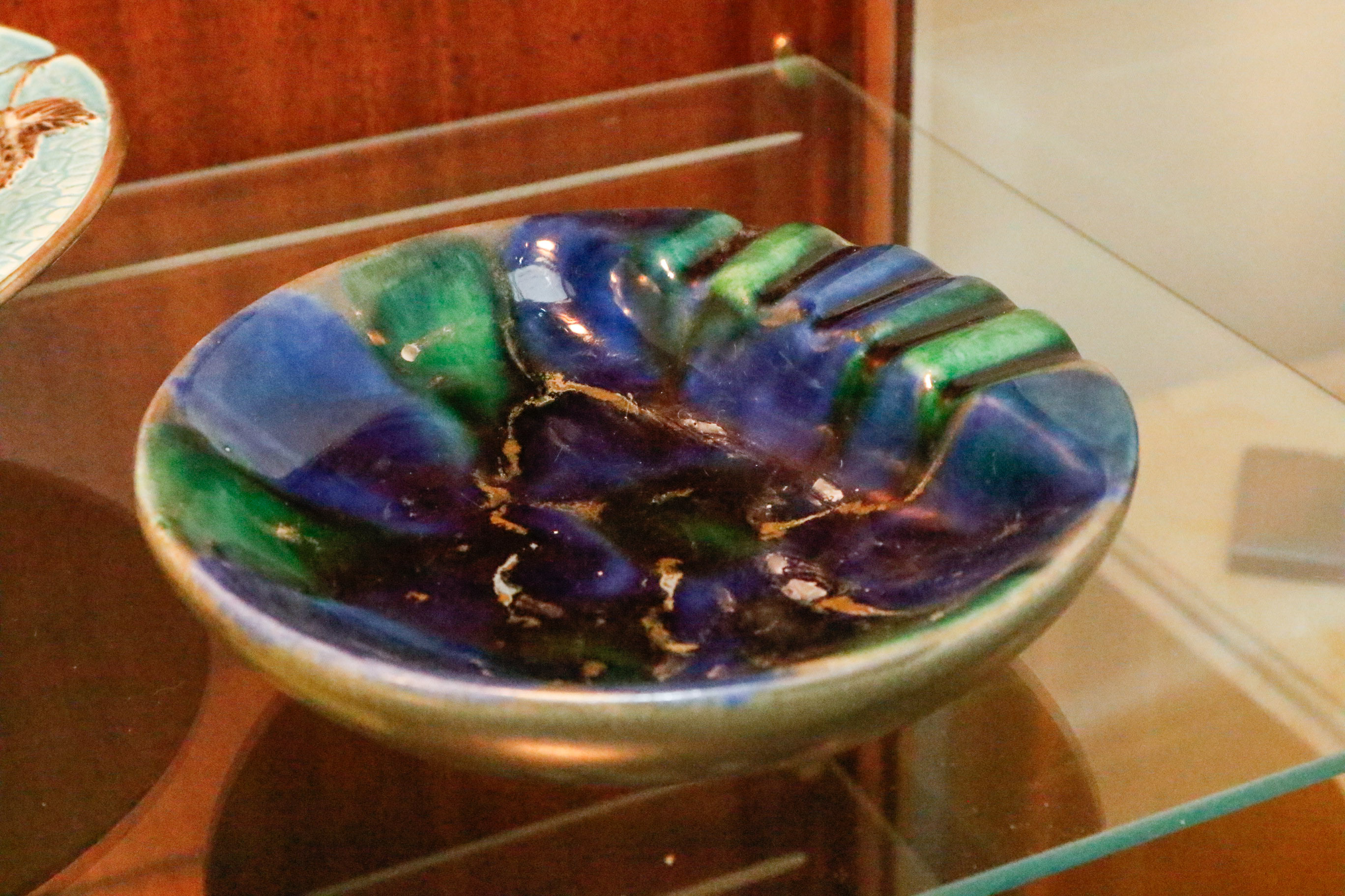 Collection of Vintage Ash Receivers and Lighters