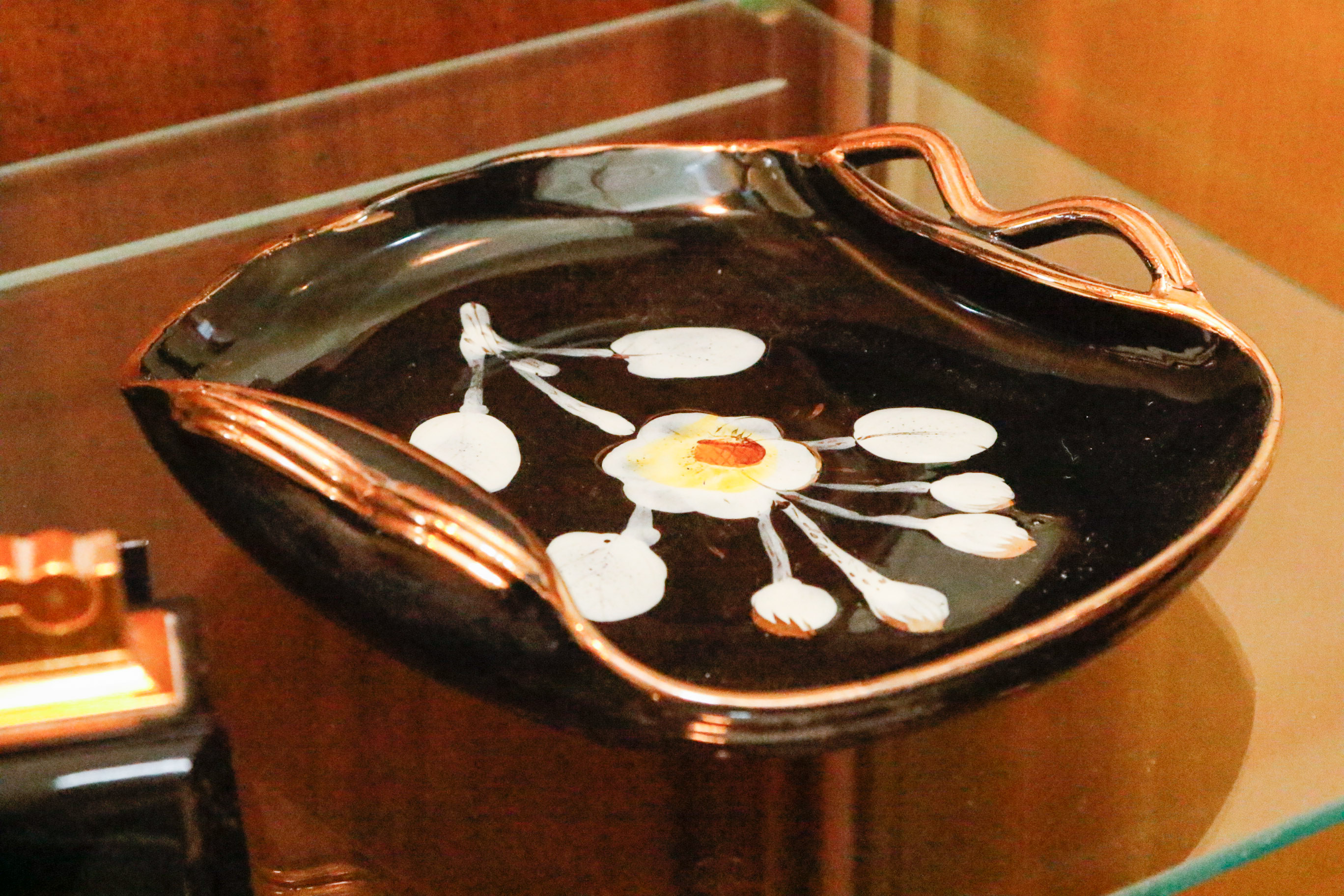 Collection of Vintage Ash Receivers and Lighters