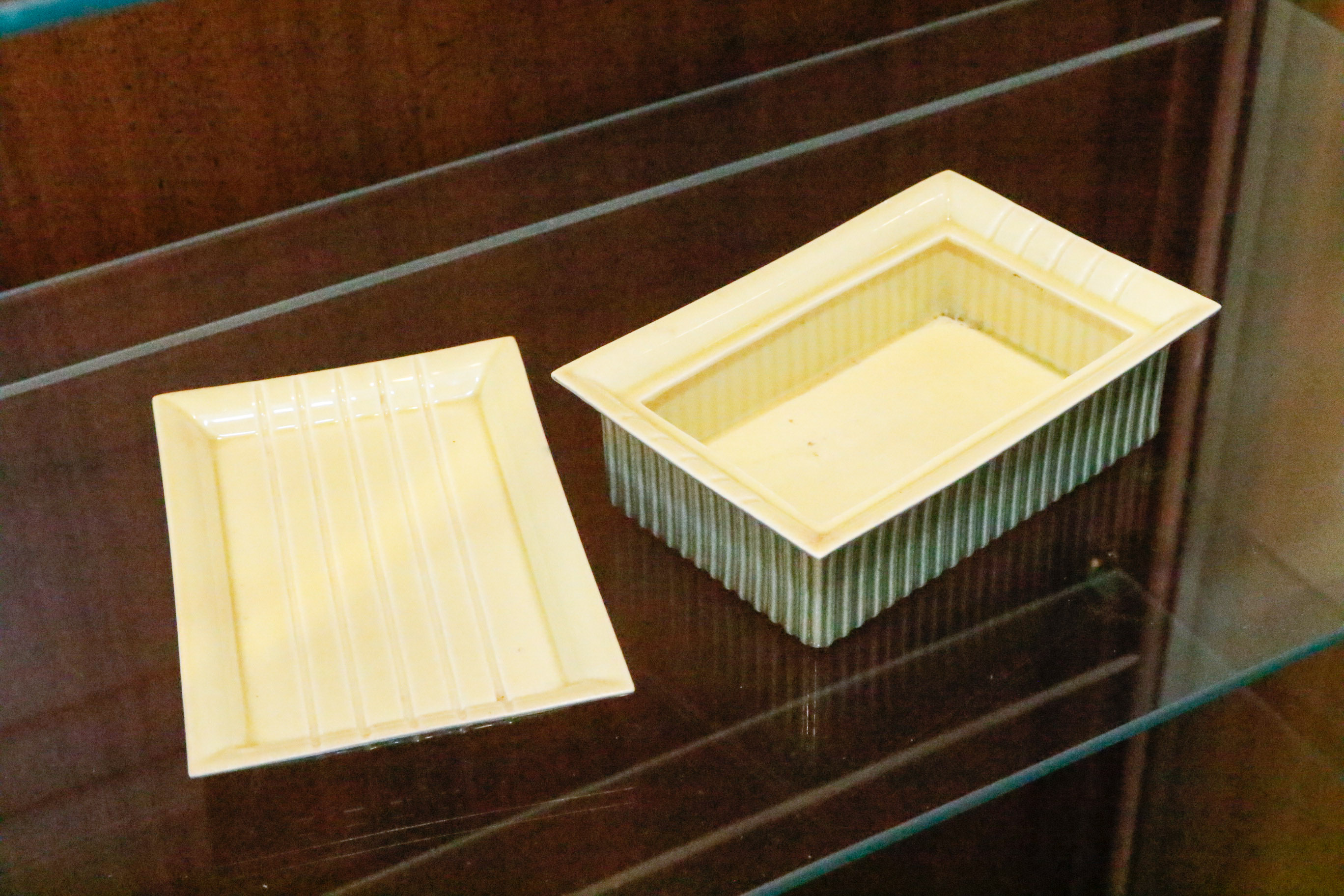 Collection of Vintage Ash Receivers and Lighters