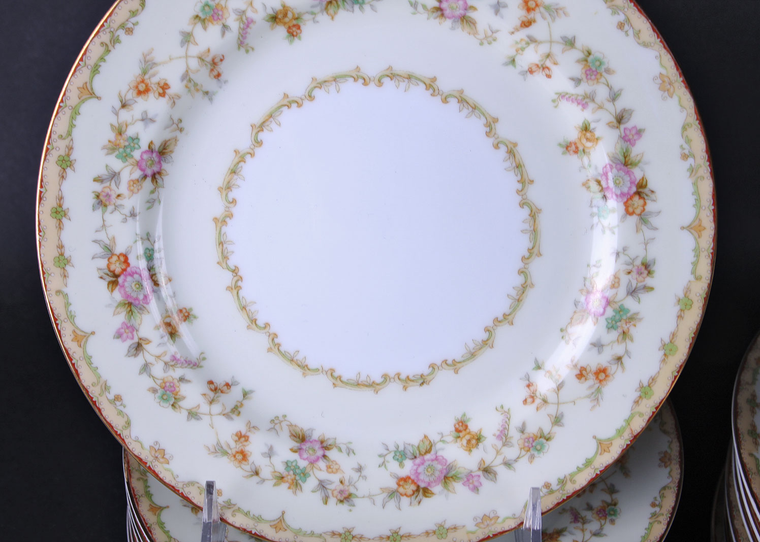Antique 52 Piece Noritake China Set in "Columbine"