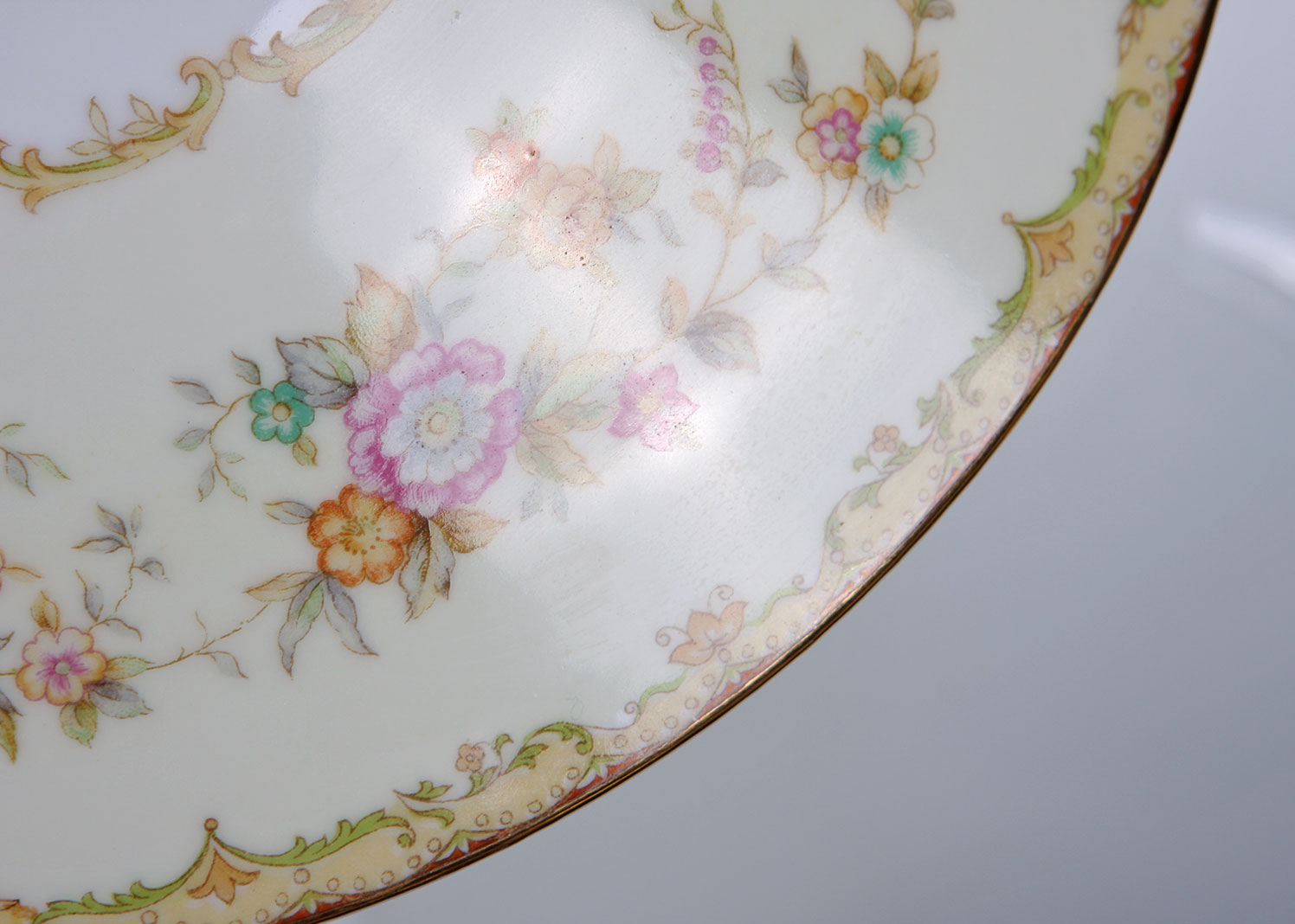 Antique 52 Piece Noritake China Set in "Columbine"