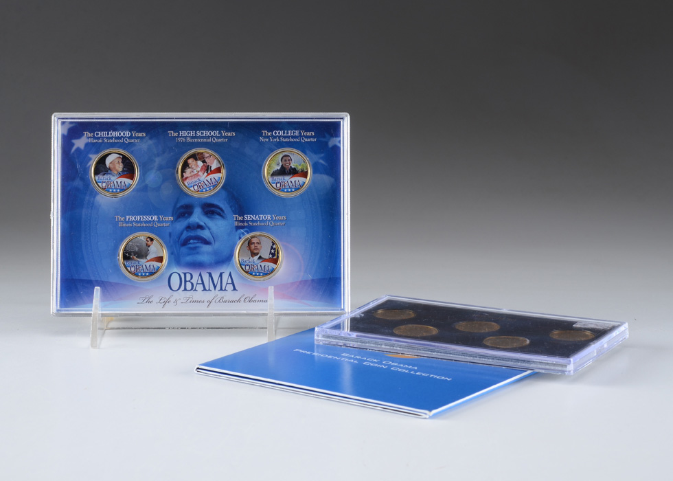 Barack Obama Presidential Commemorative Coin Set