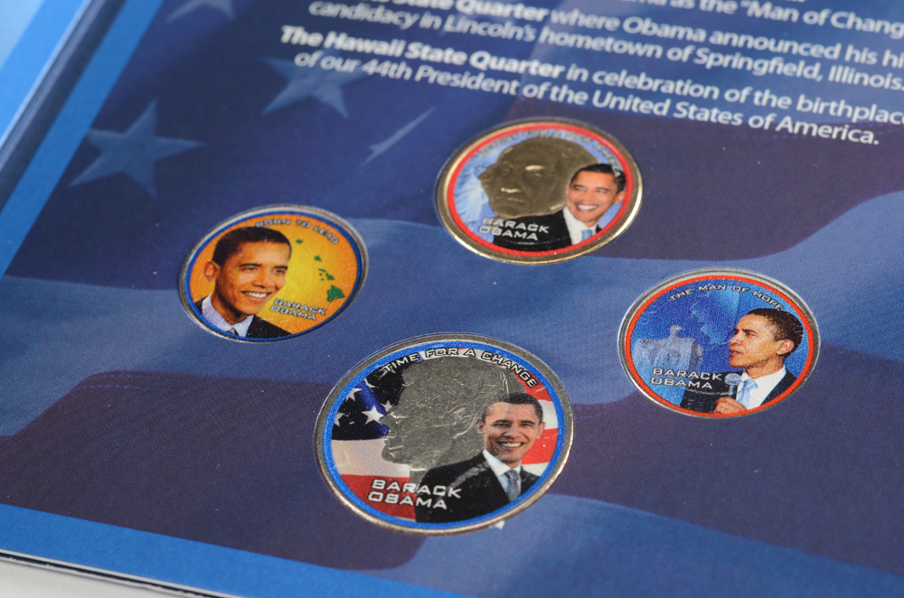 Barack Obama Presidential Commemorative Coin Set