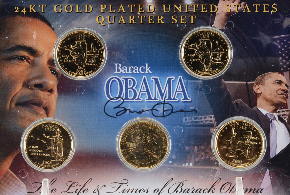 Barack Obama Presidential Commemorative Coin Set