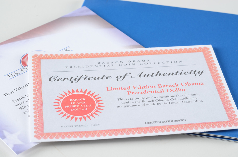 Barack Obama Presidential Commemorative Coin Set