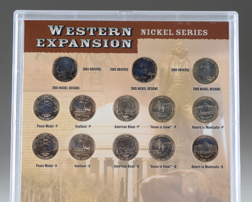 Westward Expansion Nickels Collection