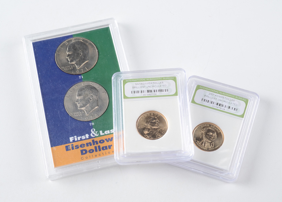 Group of (4) American Coin Dollars