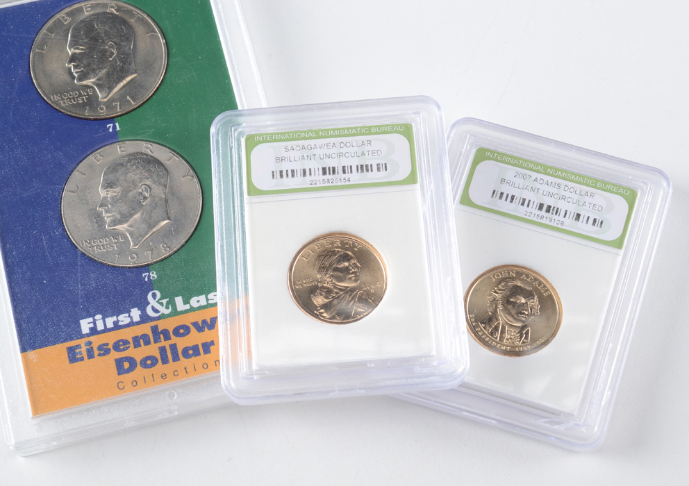 Group of (4) American Coin Dollars