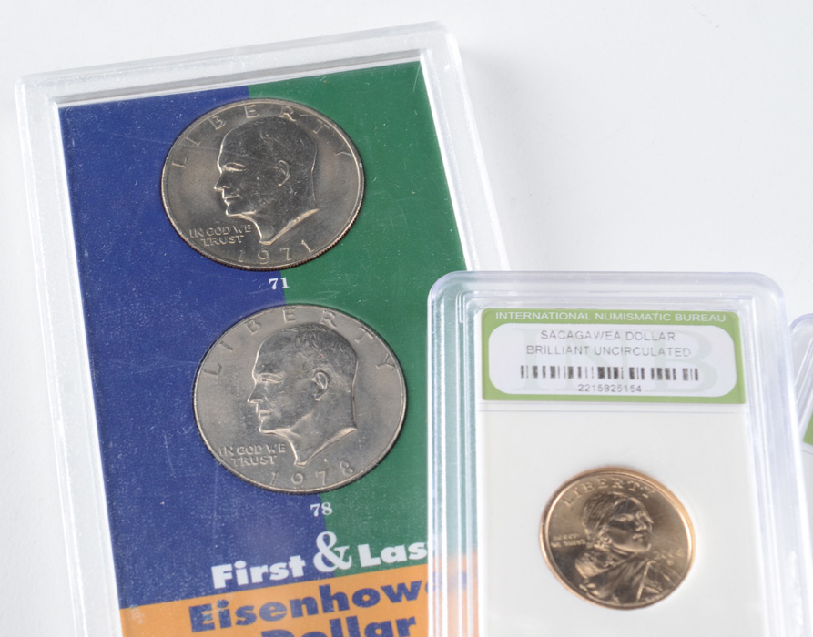 Group of (4) American Coin Dollars