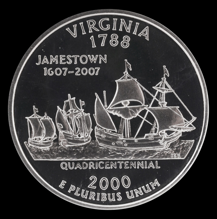 2000 S George Washington Virginia State Quarter NGC PF69 UC