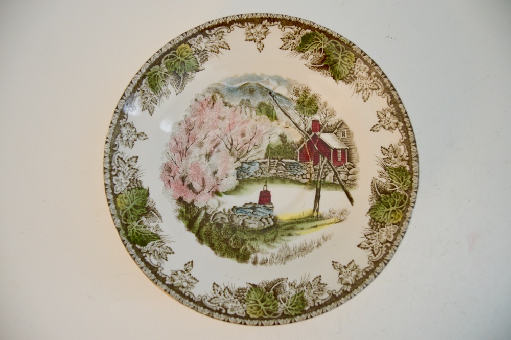 Johnson Bros. England "The Friendly Village" Cups and Saucers