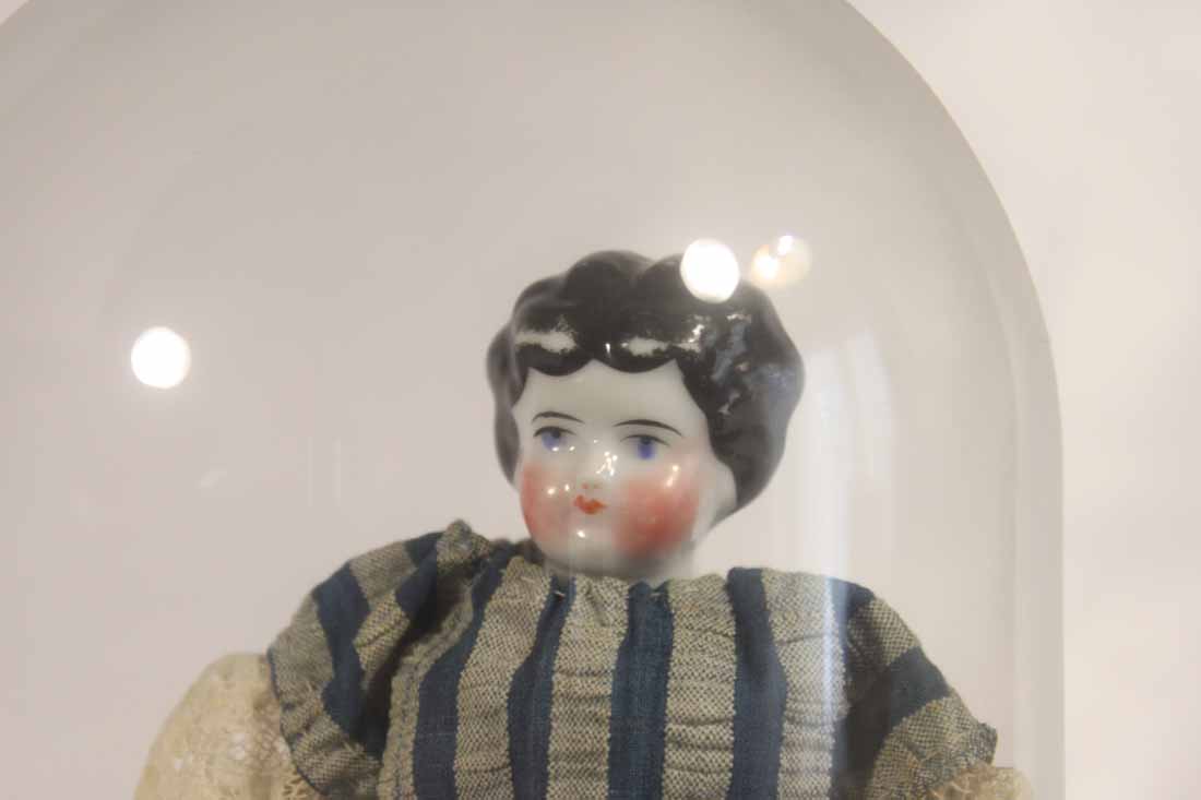 Antique Lowbrow Type China Head Doll