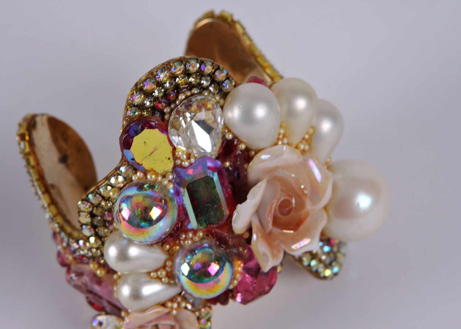 Eye-Catching Vintage Costume Bracelets by Designer Wendy Gell