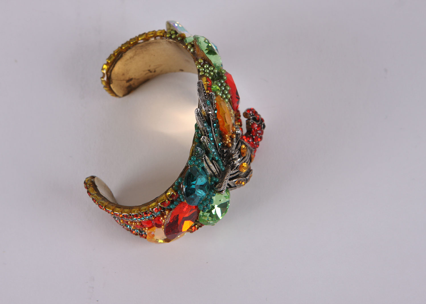 Eye-Catching Vintage Costume Bracelets by Designer Wendy Gell