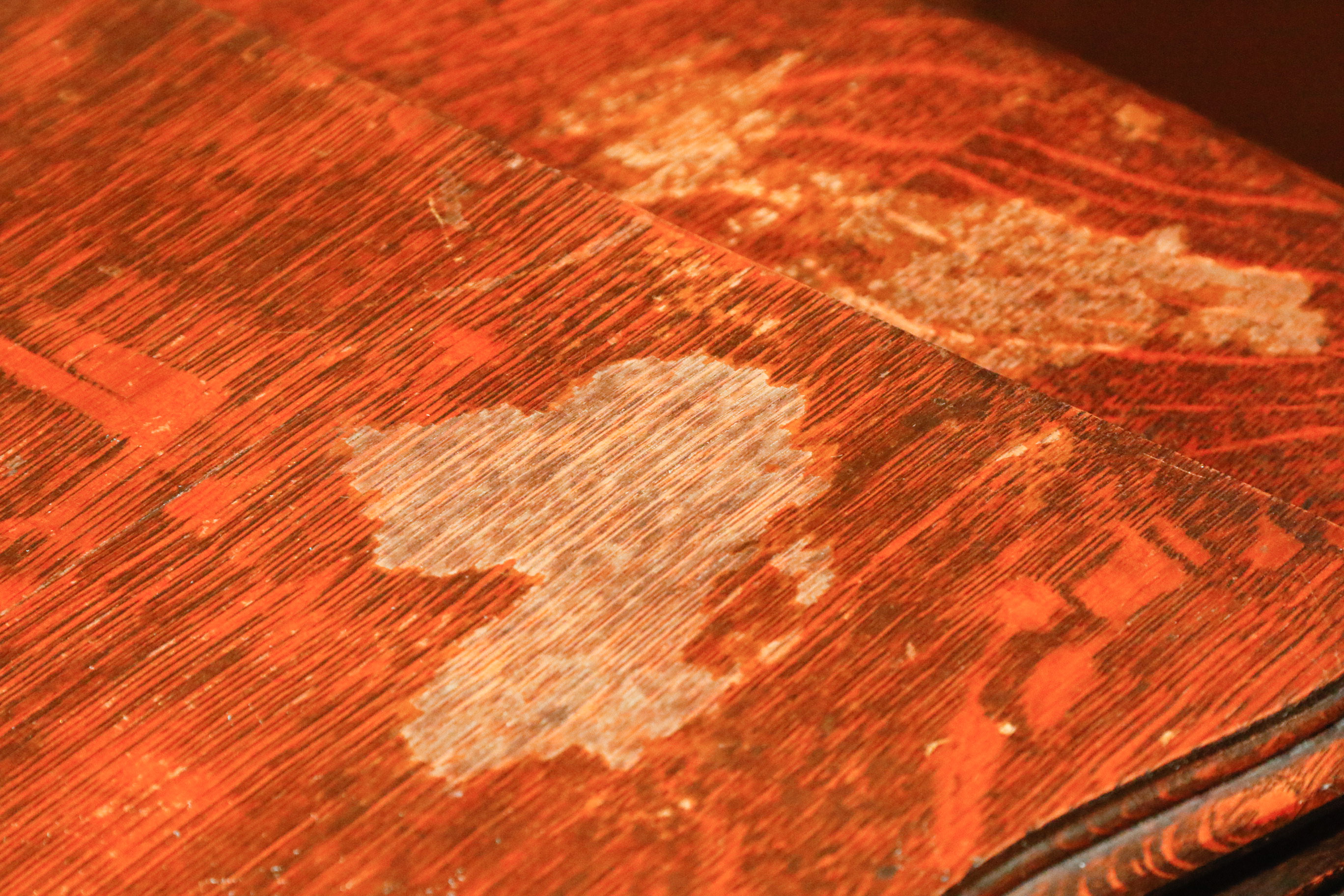 Antique White Rotary Treadle Sewing Table